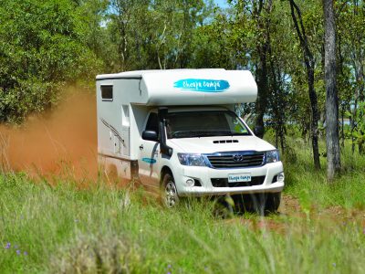 Campervan tout terrain Cheapa Campa 4wd en Australie